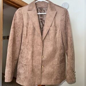 70’s Vintage ILGWU Tan Suede Blazer